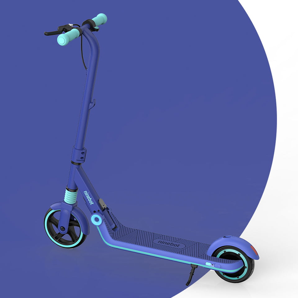 Купить детский электросамокат Ninebot eKickScooter Zing E8 Blue