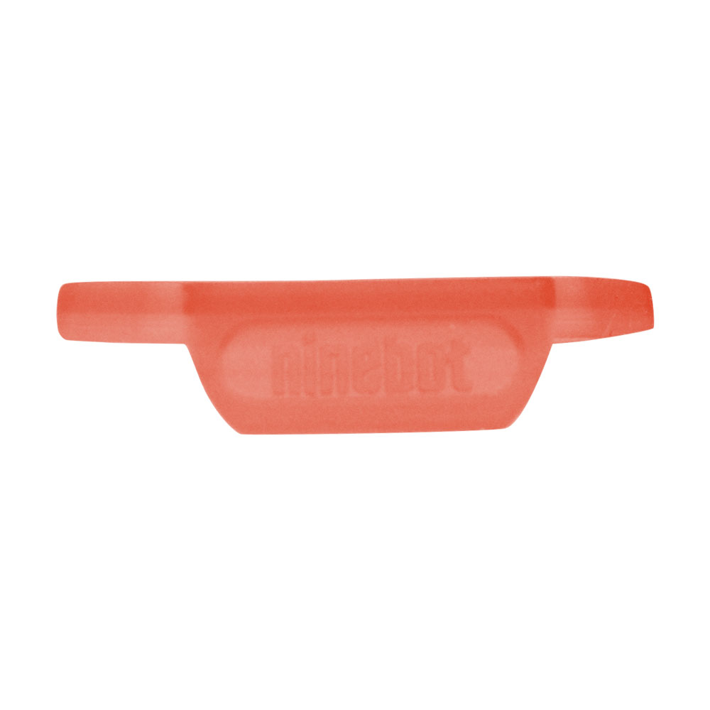 Декоративная резиновая накладка под руль с логотипом для Ninebot- E, E+ (10.01.1073.00) красная