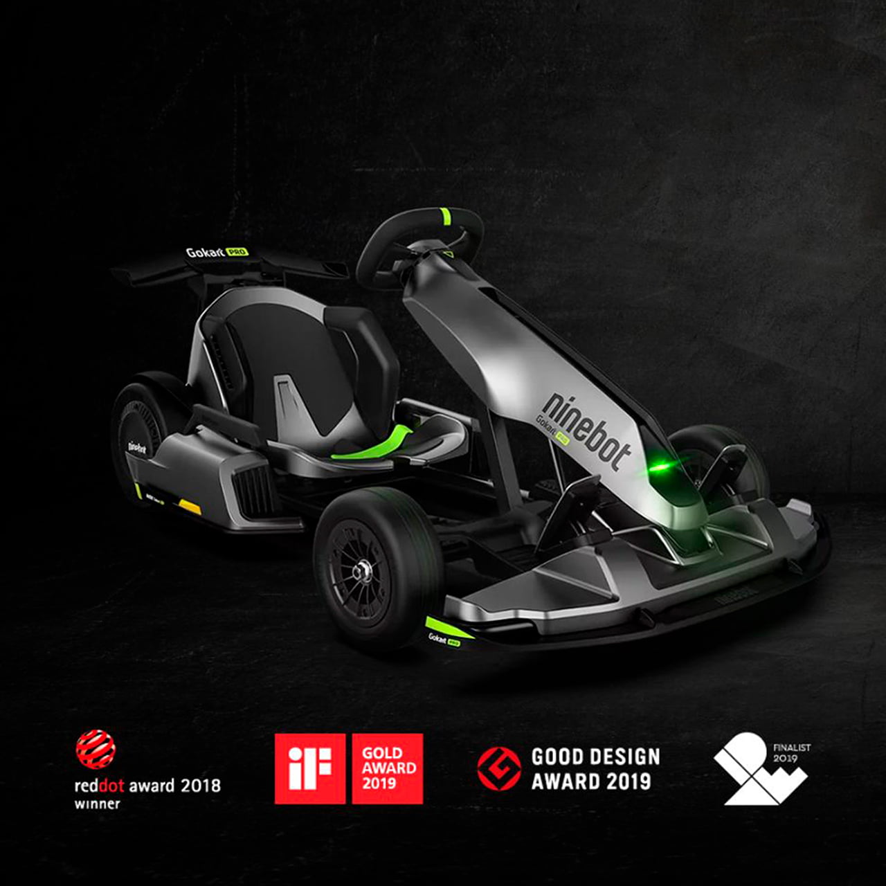 Награды электрокарта Ninebot Go-Kart Pro за дизайн