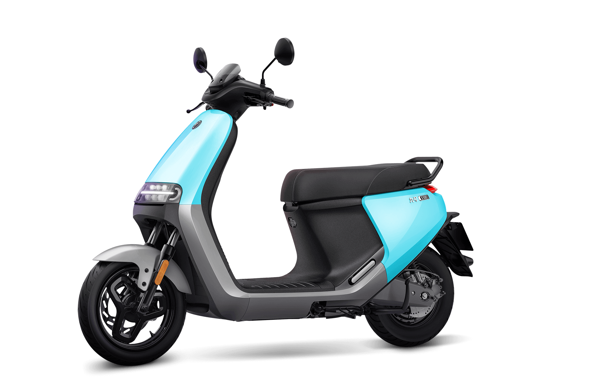Ninebot eScooter Power E цвет голубой + серый