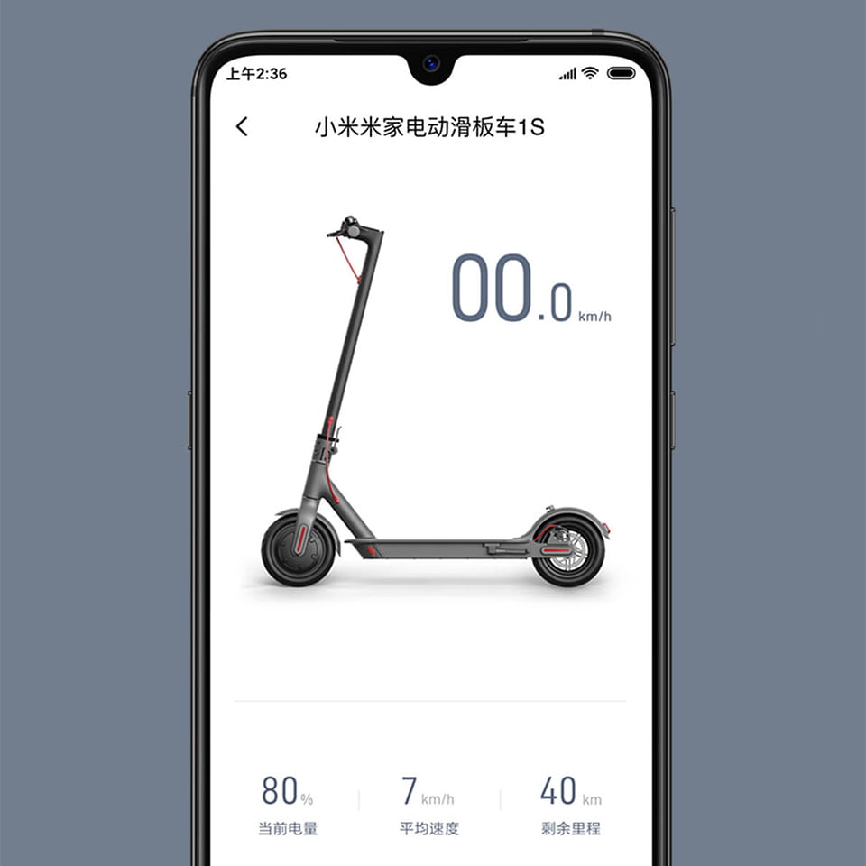 Купить самокат Xiaomi Mi Electric Scooter 1S у дилера